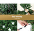 6FT Fibre Optic Christmas Tree LED Multi Colour Lights Decor