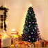 6FT Fibre Optic Christmas Tree LED Multi Colour Lights Decor