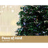 6FT Fibre Optic LED Christmas Tree Multi Colour Pre Lit Tree