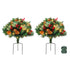 2 Pack 45cm Lighted Artificial Christmas Tree Pathway Xmas Trees