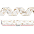 Jingle Jollys 20M Christmas Ribbon Roll Bow Printed Xmas Tree Decor Gift Gold