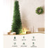 1.8m Pre-Lit Christmas Tree 200 LED Warm Lights Artificial Xmas Tree 6ft