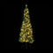 1.8m Pre-Lit Christmas Tree Slim Pencil Xmas Tree Corner Tree