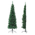 1.8m Pre-Lit Christmas Tree Slim Pencil Xmas Tree Corner Tree
