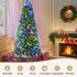 Jingle Jollys 1.8m Pre-Lit Christmas Tree 200 Multi Colour LED 8 Modes Remote