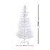 Jingle Jollys 1.8M LED Christmas Tree 8 Modes Adjustable Multi Color Light Snowy