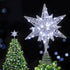 Jingle Jollys 3D Christmas Tree Topper Star LED Decorations Xmas Party Timer