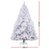 Christmas Tree 2.1m 1000 White Tips Xmas Tree Decorations