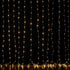 Jingle Jollys 3x3m Christmas Curtain Lights 300 LED Warm White USB 8 Mode Window