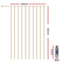 Jingle Jollys 3X3M Christmas Lights Curtain String Light 300 LED Warm White