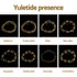Jingle Jollys 3X3M Christmas Lights Curtain String Light 300 LED Warm White