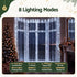 3X3M Christmas Lights Curtain String Light 300 LED Cool White