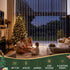 3X3M Christmas Lights Curtain String Light 300 LED Cool White