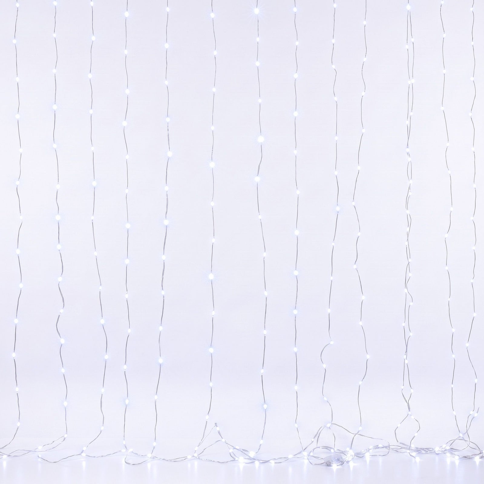 3X3M Christmas Lights Curtain String Light 300 LED Cool White