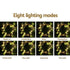 6Mx3M LED Curtain Lights Warm White Outdoor Waterproof 600 LEDs
