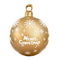 60cm Christmas Inflatable Bauble Ball Outdoor Decoration Gold with Pump