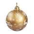 60cm Christmas Inflatable Bauble Ball Outdoor Decoration Gold with Pump