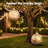 60cm Christmas Inflatable Bauble Ball Outdoor Decoration Gold with Pump
