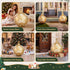 60cm Christmas Inflatable Bauble Ball Outdoor Decoration Gold with Pump