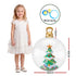 60cm Clear Inflatable Christmas Tree Bauble Water Repellent PVC with Pump