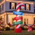 240cm Christmas Inflatable LED Outdoor Holiday Decoration with Blower