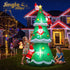 5M Christmas Inflatable LED Outdoor Holiday Decoration with Blower