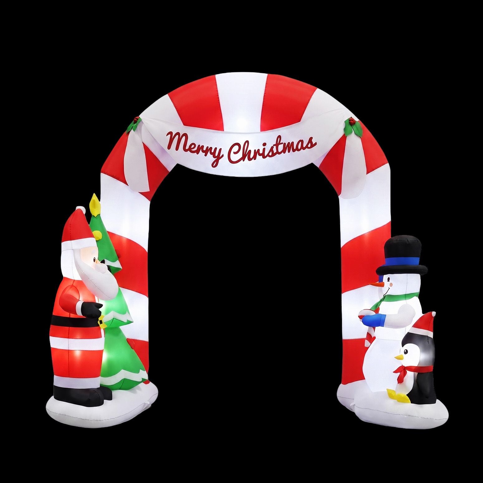 240cm Christmas Inflatable LED Outdoor Holiday Decoration with Blower