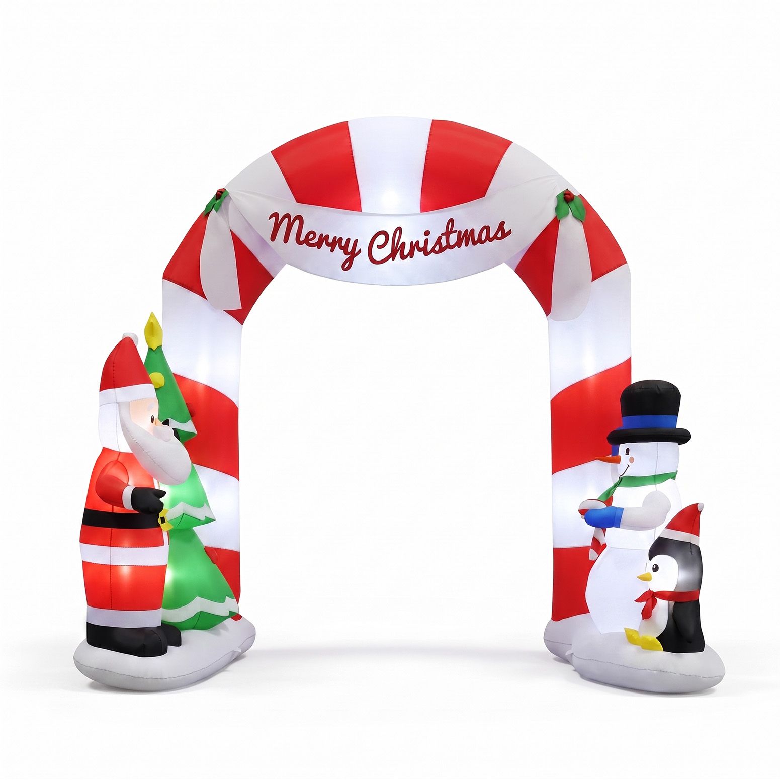 240cm Christmas Inflatable LED Outdoor Holiday Decoration with Blower