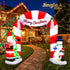 240cm Christmas Inflatable LED Outdoor Holiday Decoration with Blower