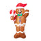 1.5M Christmas Inflatable Gingerbread Man LED Light