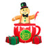 Tinseltown 1.8M Christmas Inflatable Gingerbread Man with LED Lights