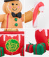 Tinseltown 1.8M Christmas Inflatable Gingerbread Man with LED Lights