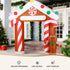 Jingle Jollys Christmas Inflatable Archwary Ginger 2.8M Illuminated Decorations