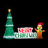Jingle Jollys Christmas Inflatable Gingerbread Man 1.5M Height LED Decorations Illuminated