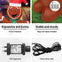 Jingle Jollys Christmas Inflatable Gingerbread Man 1.5M Height LED Decorations Illuminated