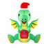 Jingle Jollys Christmas Inflatable Dragon 1.8M Height LED Outdoor Decorations Illuminated