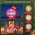 Jingle Jollys Christmas Inflatable Pole 1.8M Height LED Outdoor Decorations Illuminated