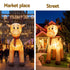 5M Christmas Inflatable LED Outdoor Holiday Decoration with Blower