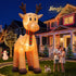5M Christmas Inflatable LED Outdoor Holiday Decoration with Blower