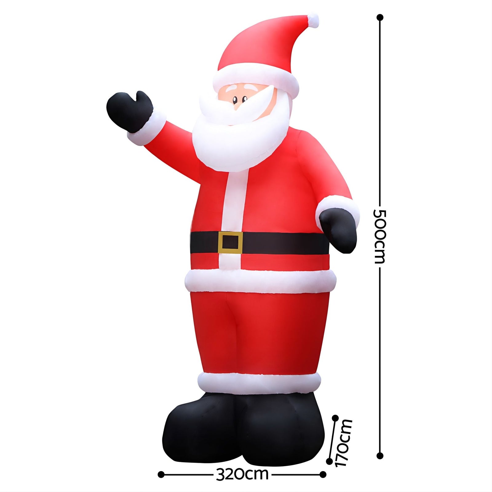 5M Christmas Inflatable LED Outdoor Holiday Decoration with Blower