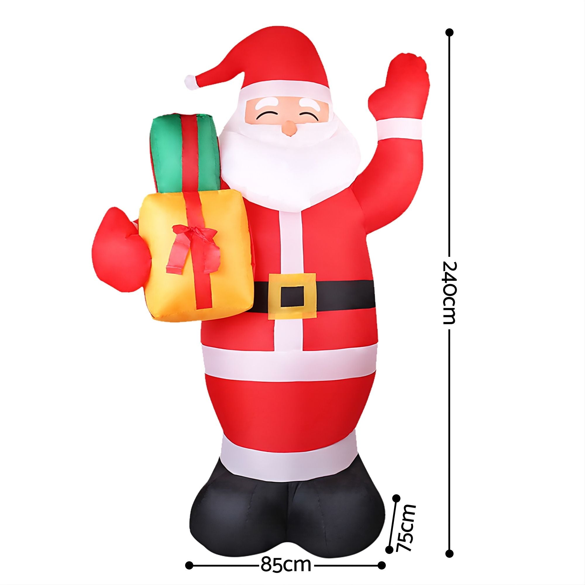 240cm Christmas Inflatable LED Outdoor Holiday Decoration with Blower