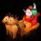 2.2M Christmas Inflatable LED Outdoor Holiday Decoration