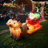 2.2M Christmas Inflatable LED Outdoor Holiday Decoration