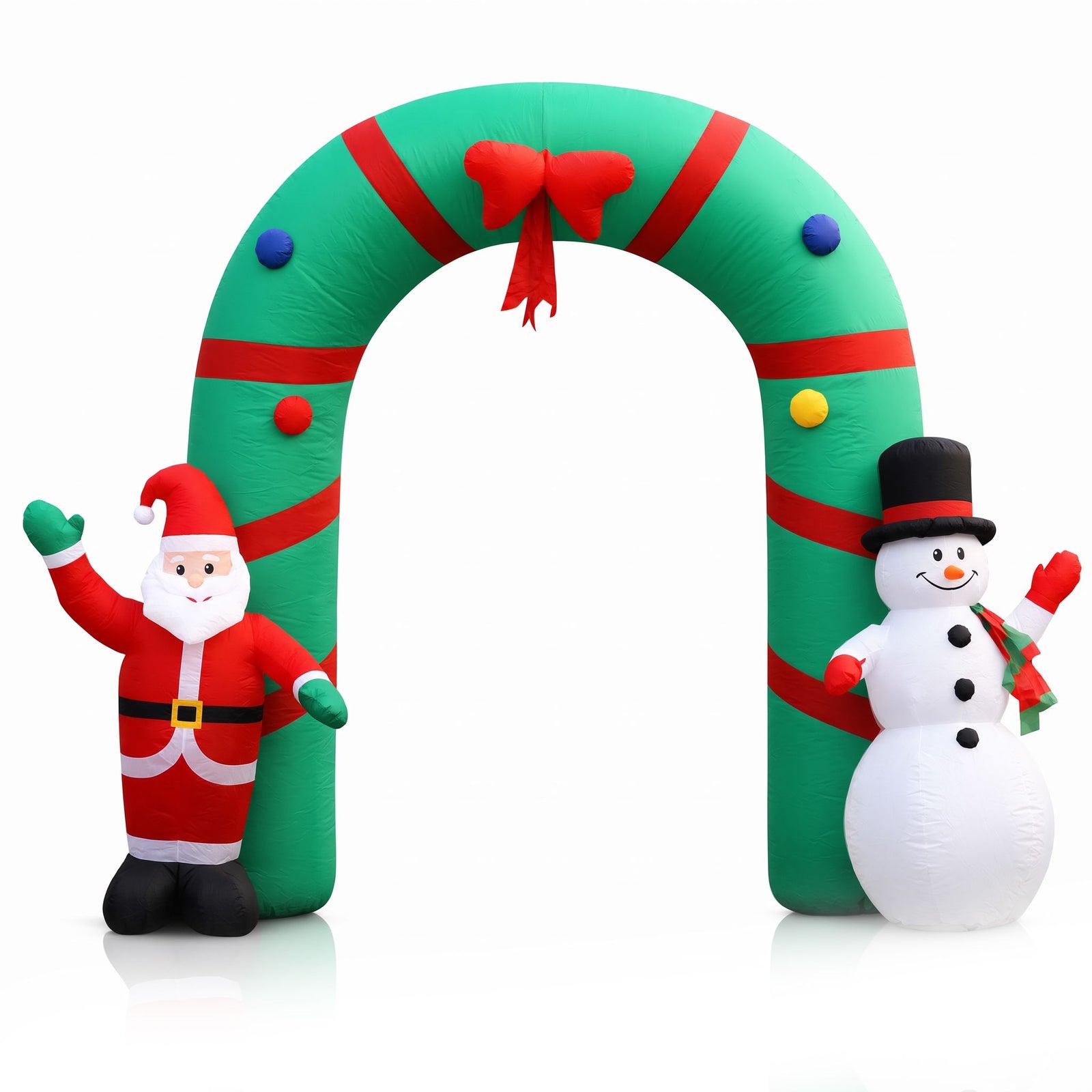 2.8M Christmas Inflatable LED Outdoor Yard Decoration Blow Up
