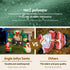 2.8M Christmas Inflatable LED Outdoor Yard Decoration Blow Up