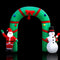 Jingle Jollys Christmas Inflatable Archwary 2.8M Illuminated Decorations