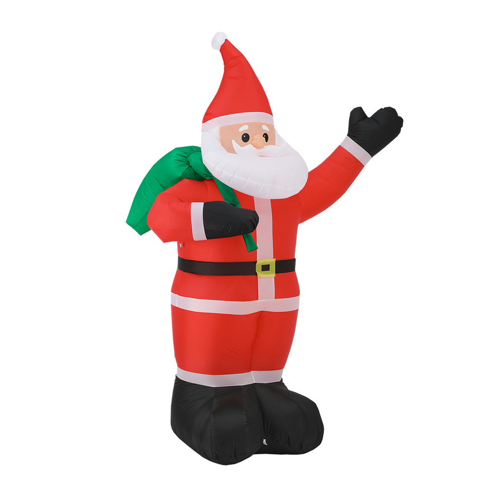 Mazam Christmas Santa Claus Inflatable with LED Lights