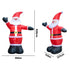 Tinseltown Christmas Inflatable 5M Santa Claus with LED Light