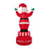 Tinseltown 2.4M Christmas Inflatable Spinning Santa Claus with LED Light