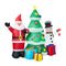 2.4M Set of 3 Christmas Inflatable with LED Light